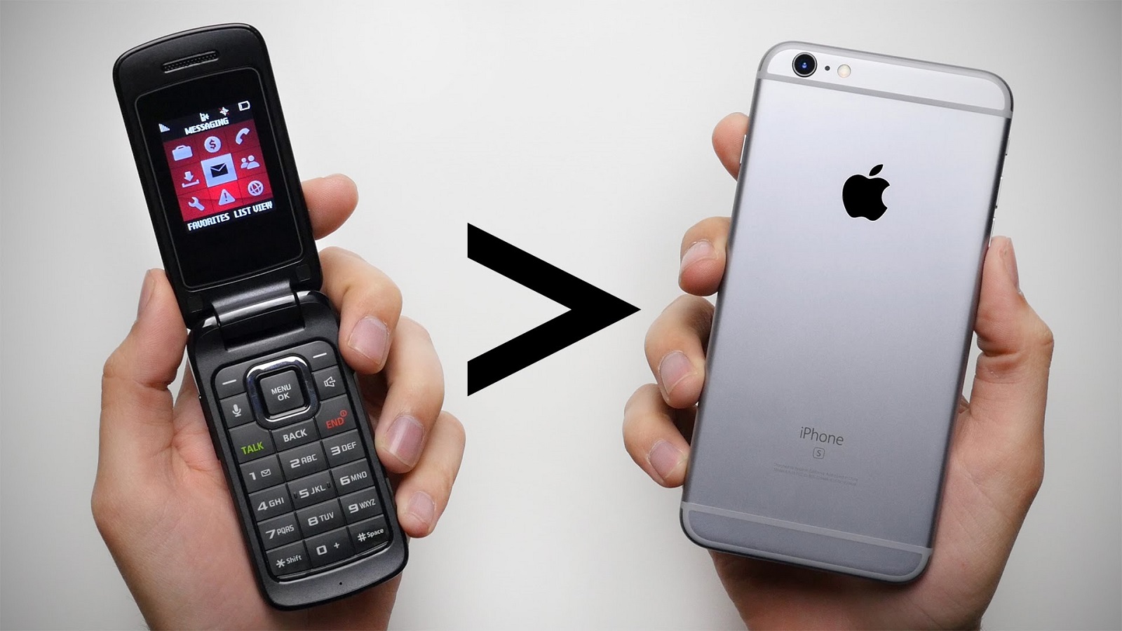 Flip-Phone-vs-Smartphone